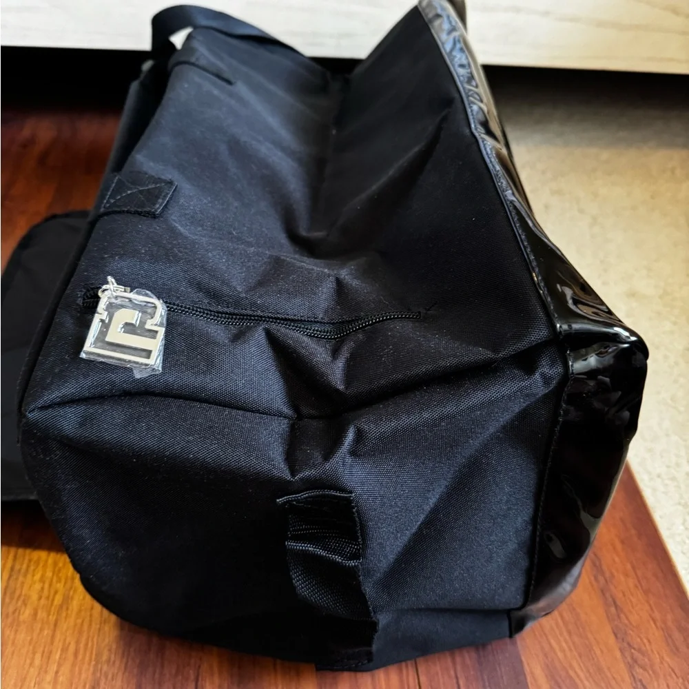 Paco Rabanne Parfums Backpack Travel Carryall Bag Black